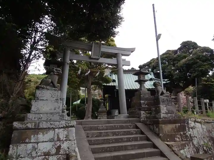 八雲神社(北鎌倉・山ノ内)の鳥居