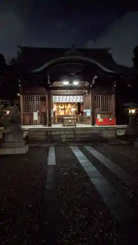 溝旗神社（肇國神社）の本殿・本堂