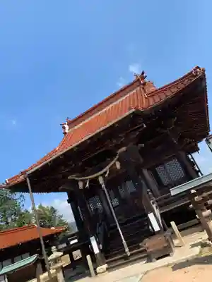 清末八幡宮の本殿・本堂