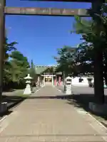 烈々布神社の鳥居