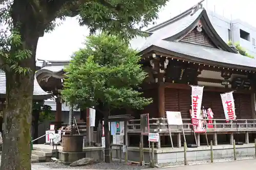 鳩森八幡神社の本殿・本堂