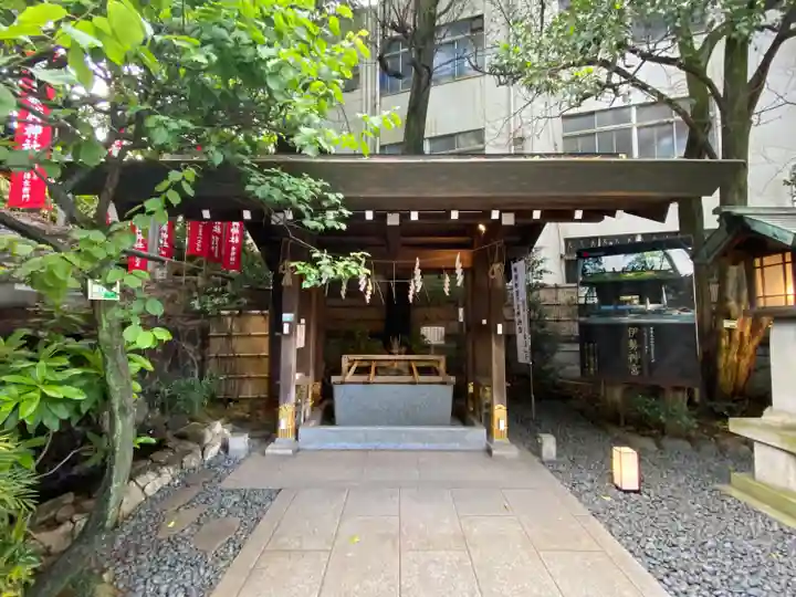 東京大神宮の手水舎