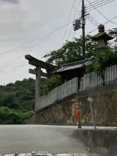 生石神社の鳥居