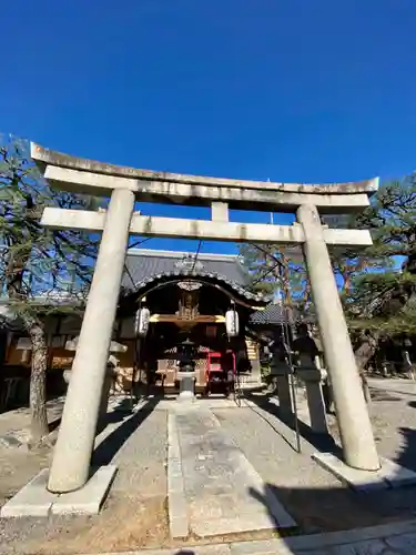 常施無畏寺　護浄院（清荒神）の鳥居