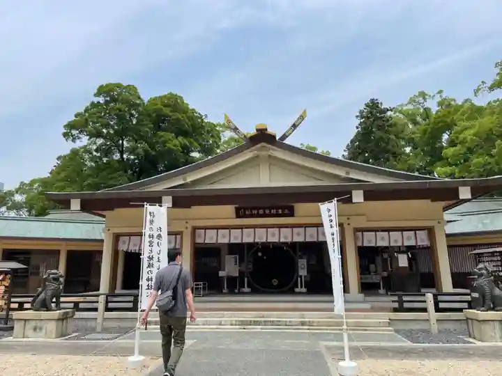 三重縣護國神社の本殿・本堂
