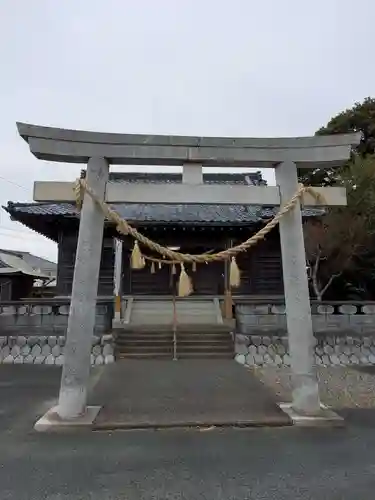 駒場神社の鳥居