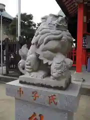 葛飾氷川神社の狛犬