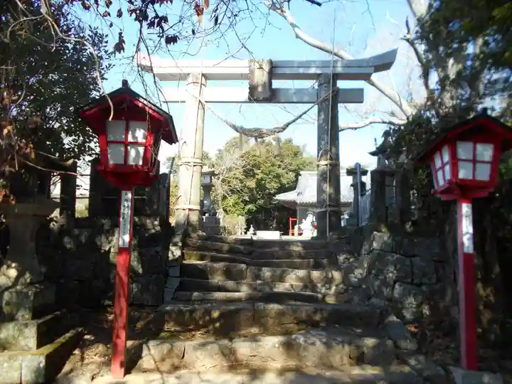 永尾剱神社の鳥居