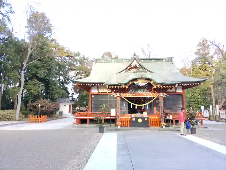 玉村八幡宮の本殿・本堂