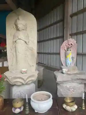 吹上地蔵尊の仏像