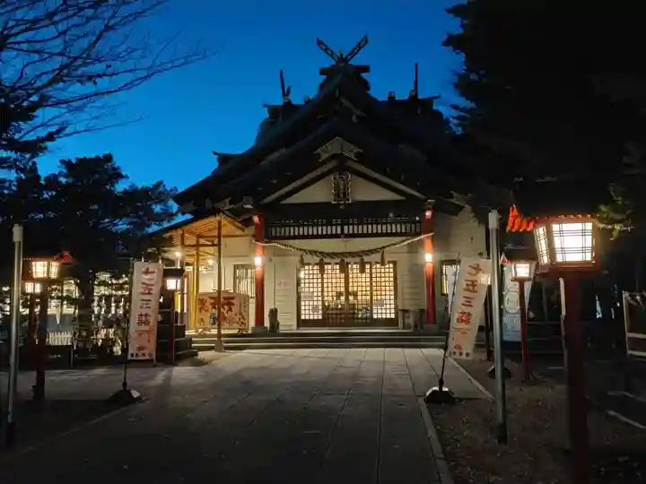 発寒神社の本殿・本堂