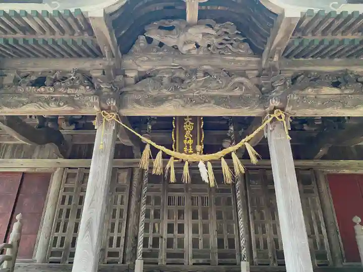 大物忌神社の本殿・本堂