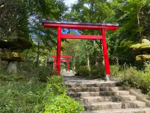 公時神社の鳥居