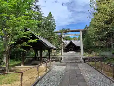 愛別神社の鳥居