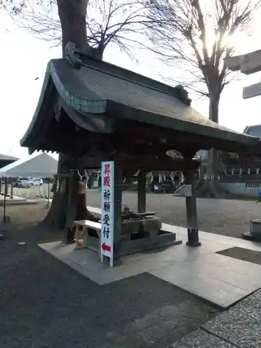 瀧宮神社の手水