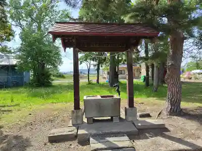新十津川神社の手水舎