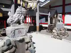 冨士山小御嶽神社の狛犬