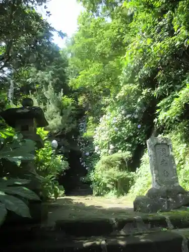 岩殿寺の景色