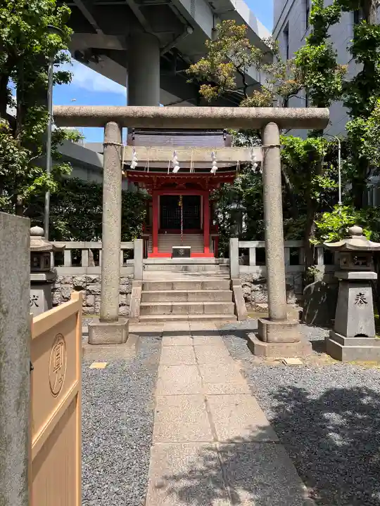 兜神社の鳥居
