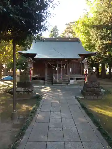 篠津久伊豆神社の本殿