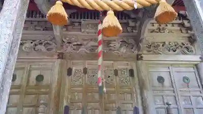 吉沢神明社の芸術