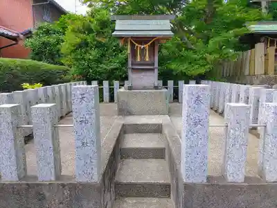 八幡社(附島)の末社・摂社