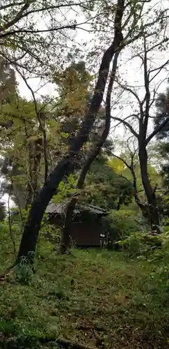 神明神社の自然