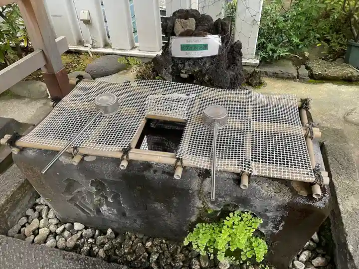 高輪神社の手水舎