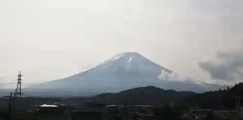 北口本宮冨士浅間神社の景色