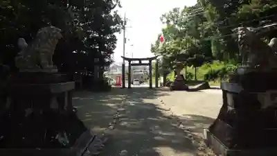 酒折宮の鳥居