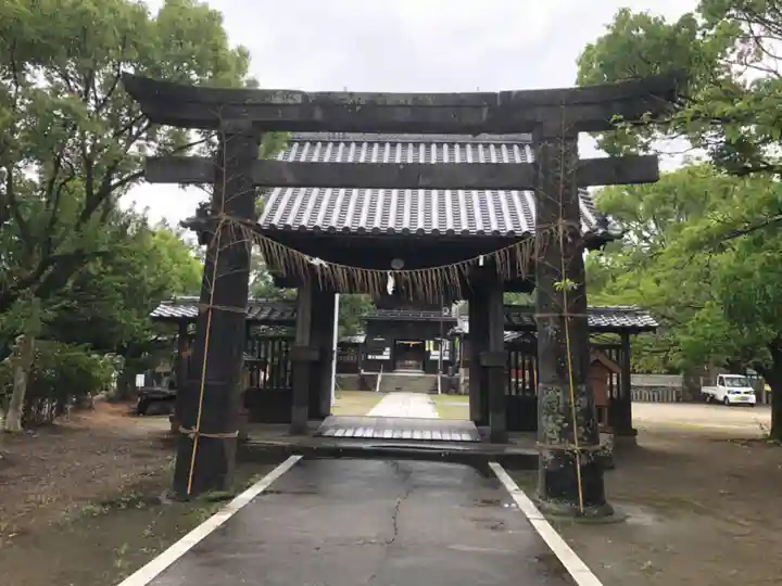 大善寺玉垂宮の鳥居