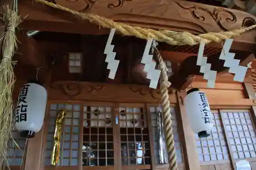 阿久津「田村神社」（郡山市阿久津町）旧社名：伊豆箱根三嶋三社の本殿・本堂