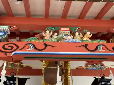 柏原八幡宮の芸術