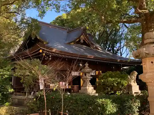 若宮八幡社の本殿・本堂