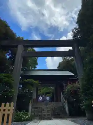 東京大神宮の鳥居