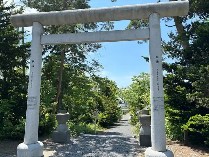 留寿都神社の鳥居