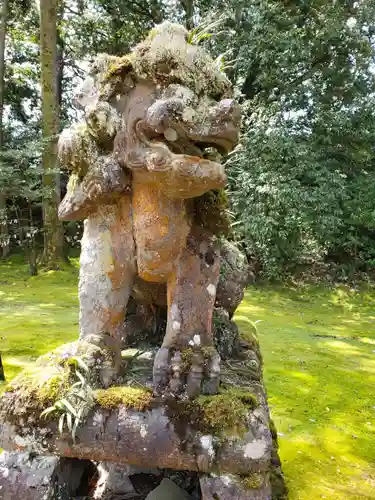 八幡宮の狛犬