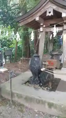 鷲子山上神社の手水舎