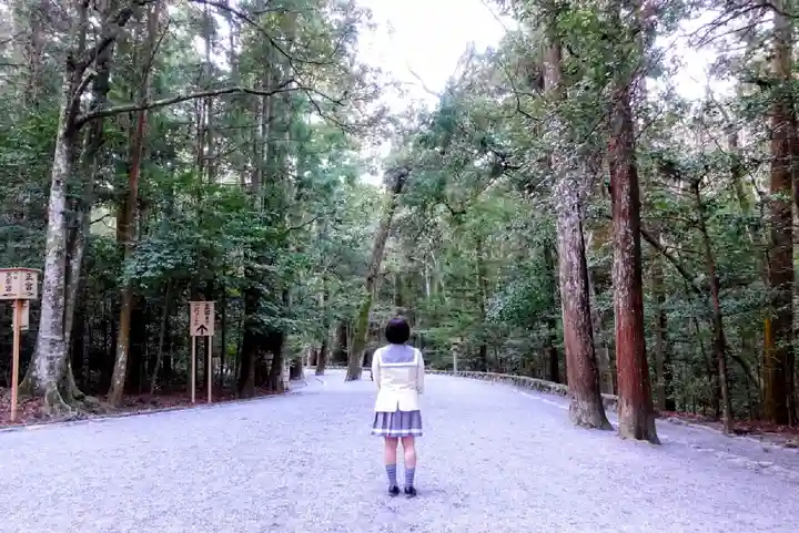 伊勢神宮内宮(皇大神宮)の自然