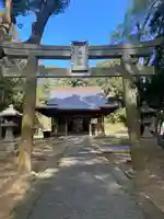 戸明神社の鳥居