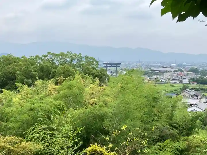 久延彦神社の景色