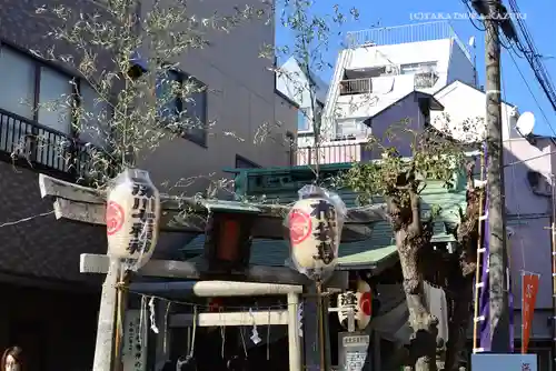 深川稲荷神社の鳥居