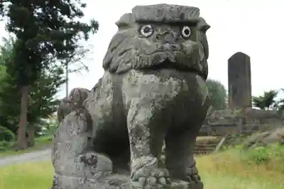 多田野本神社の狛犬