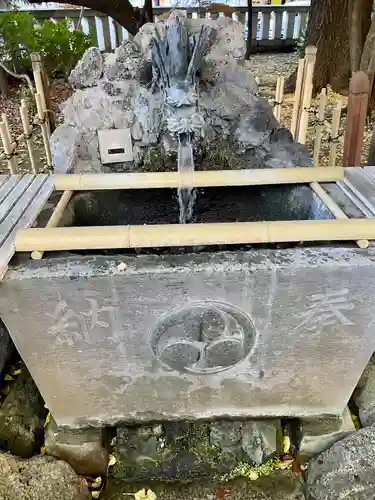 武蔵野八幡宮の手水舎