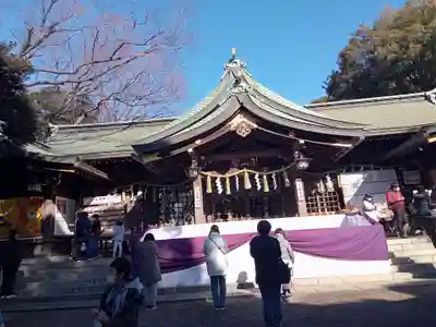 検見川神社の本殿・本堂
