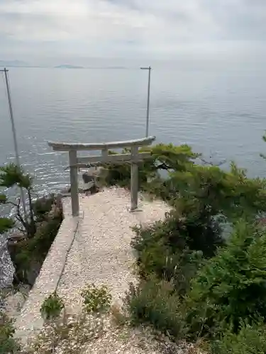 竹生島神社（都久夫須麻神社）の鳥居