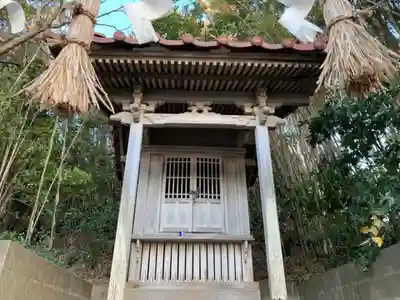 神社（名称不明）の本殿・本堂