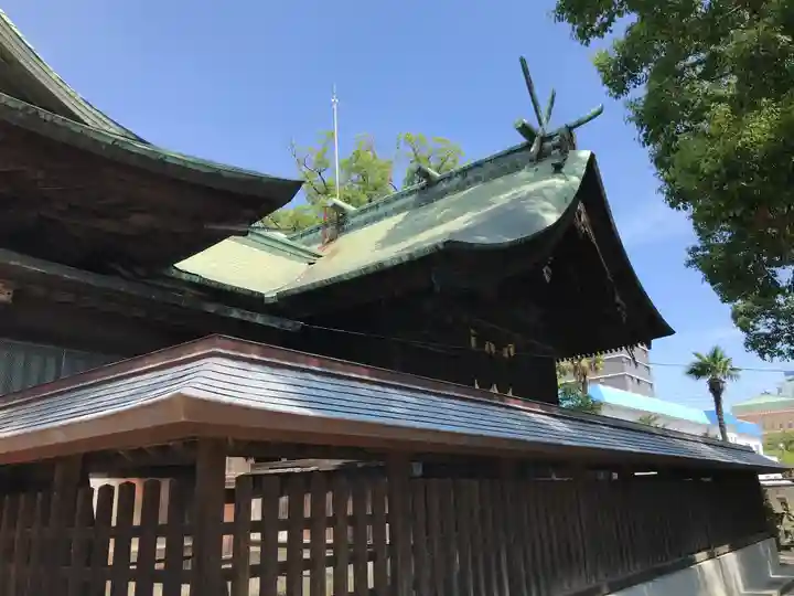 與賀神社の本殿・本堂