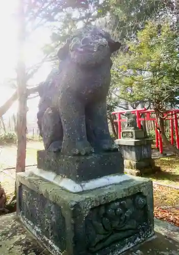 幾春別神社の狛犬