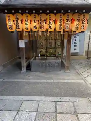 錦天満宮の手水舎